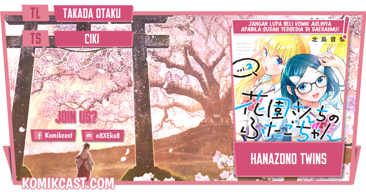 Baca Komik Hanazono Twins Chapter 35 Gambar 1