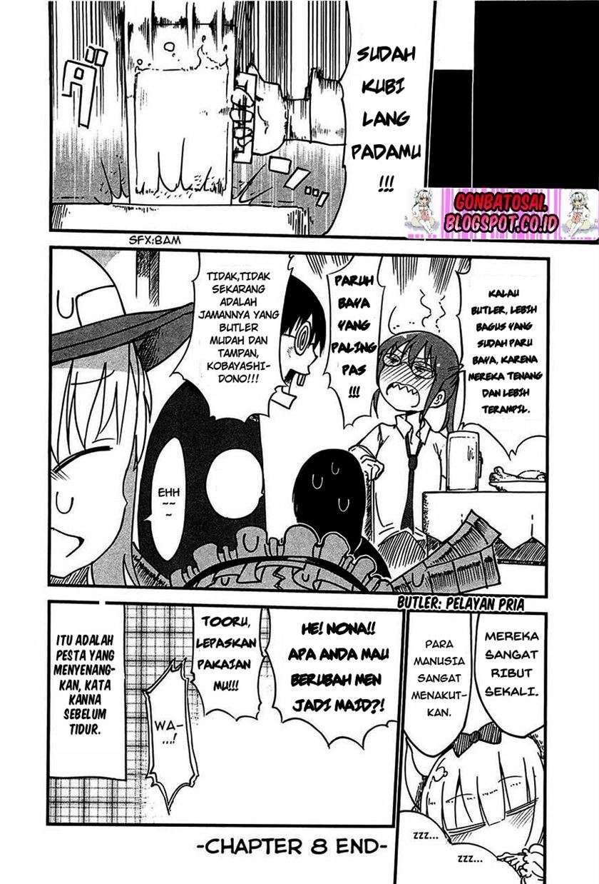 Kobayashi-san Chi no Maid Dragon Chapter 8 Gambar 14