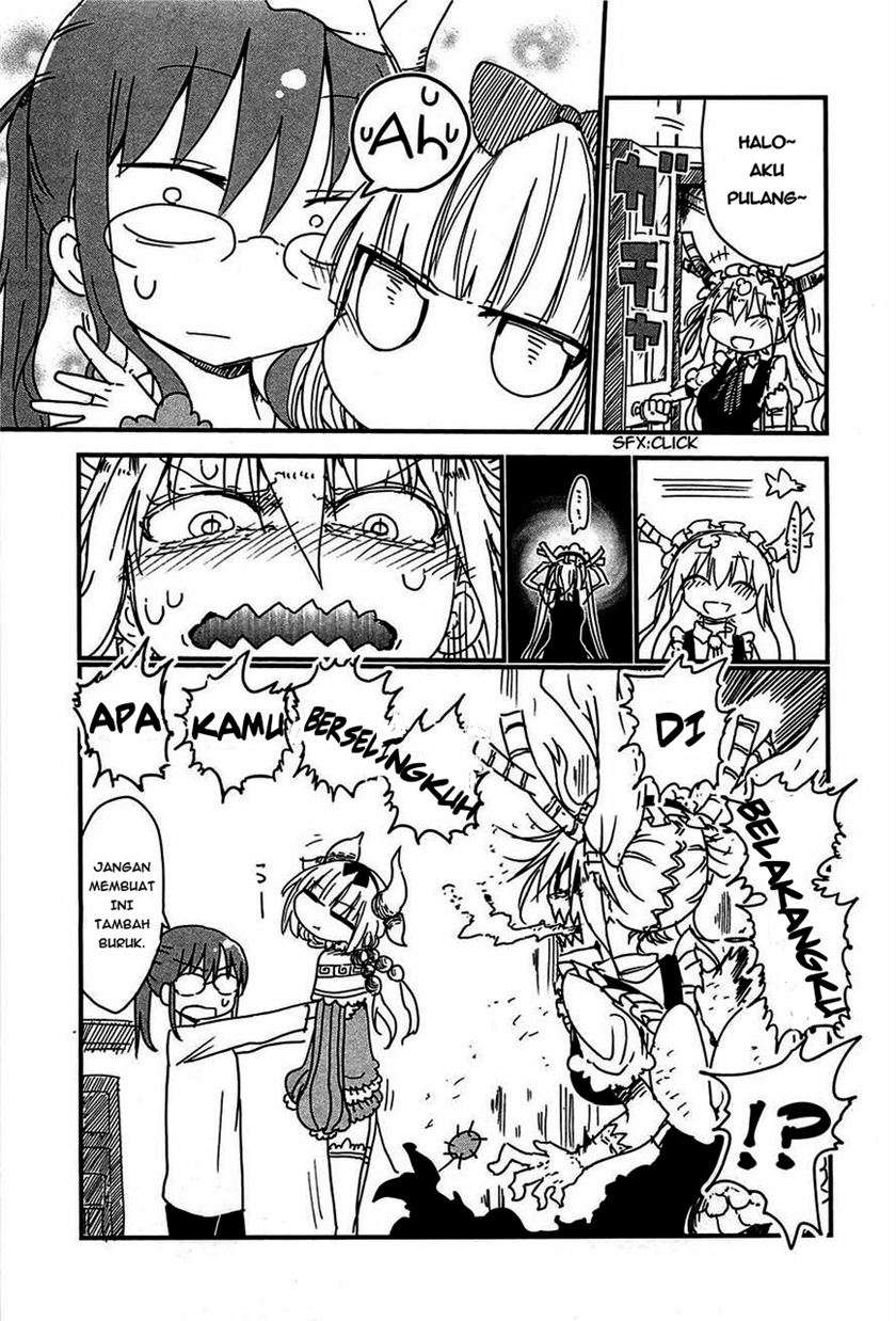 Kobayashi-san Chi no Maid Dragon Chapter 6 Gambar 7