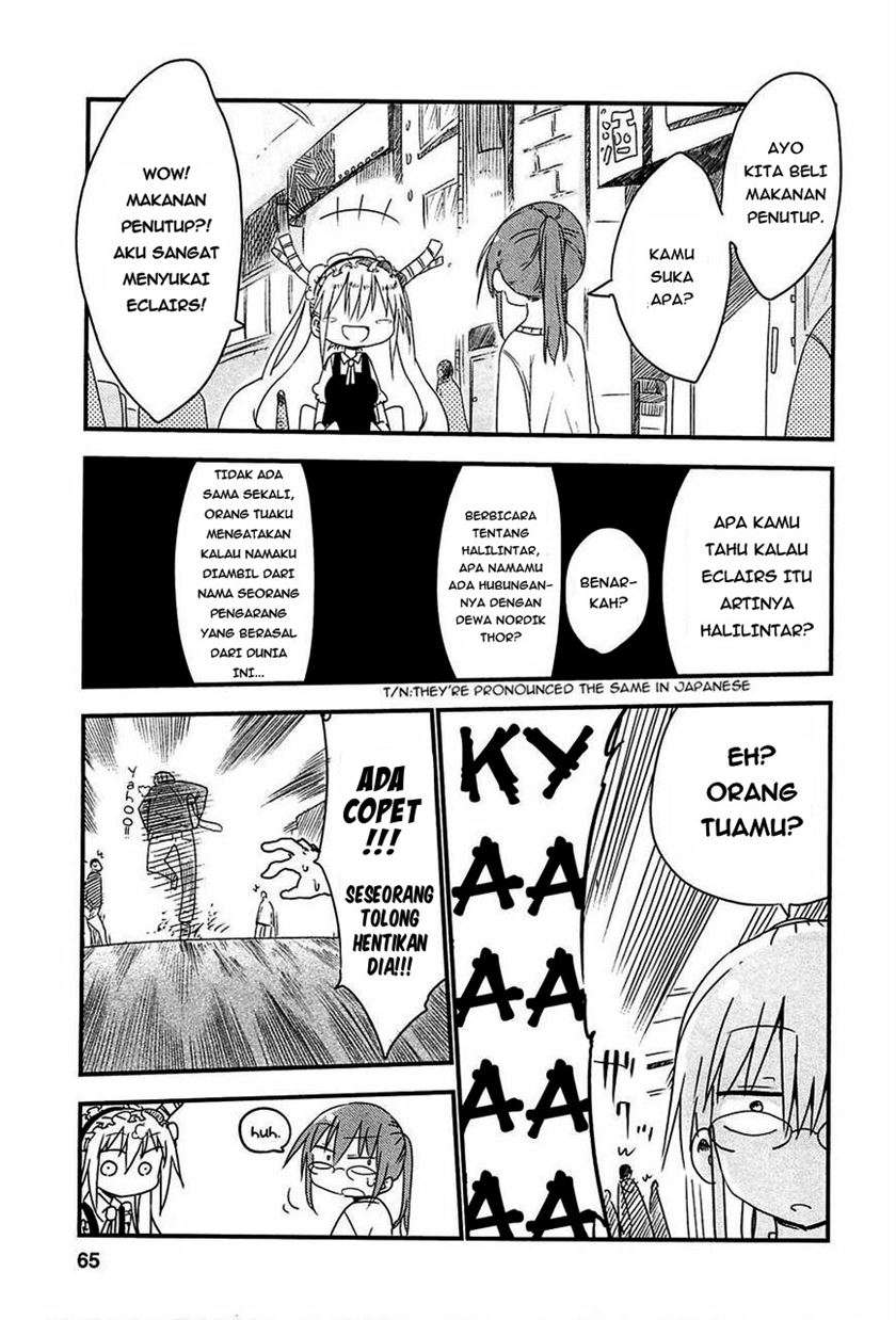 Kobayashi-san Chi no Maid Dragon Chapter 5 Gambar 9