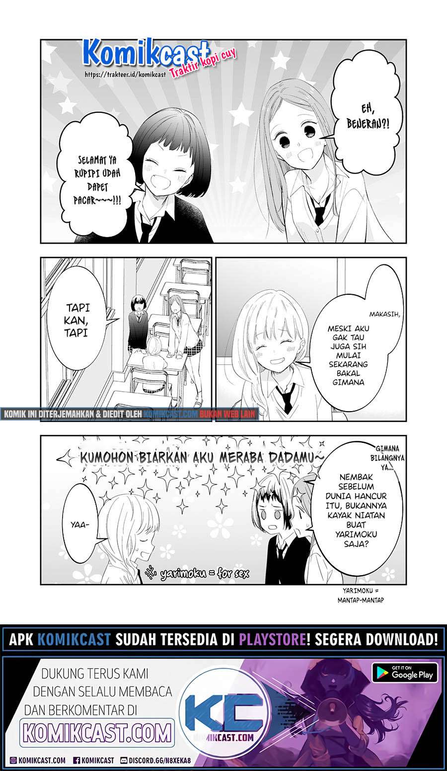 Baca Manga The World Will Be Destroyed Tomorrow, so I Want to Rub Your Boobs Chapter 3 Gambar 2