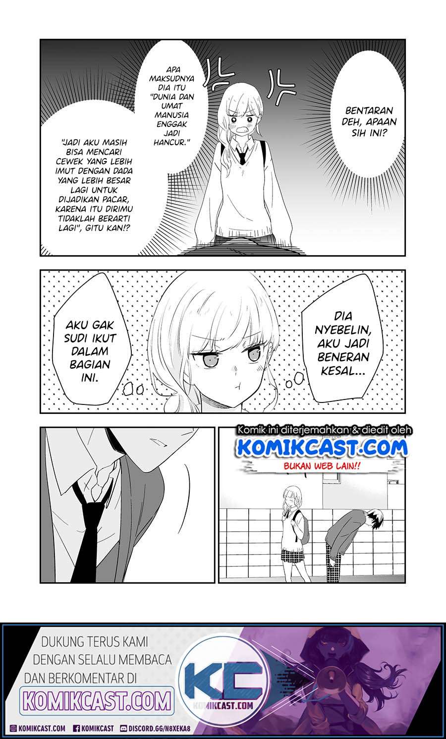 The World Will Be Destroyed Tomorrow, so I Want to Rub Your Boobs Chapter 2 Gambar 4