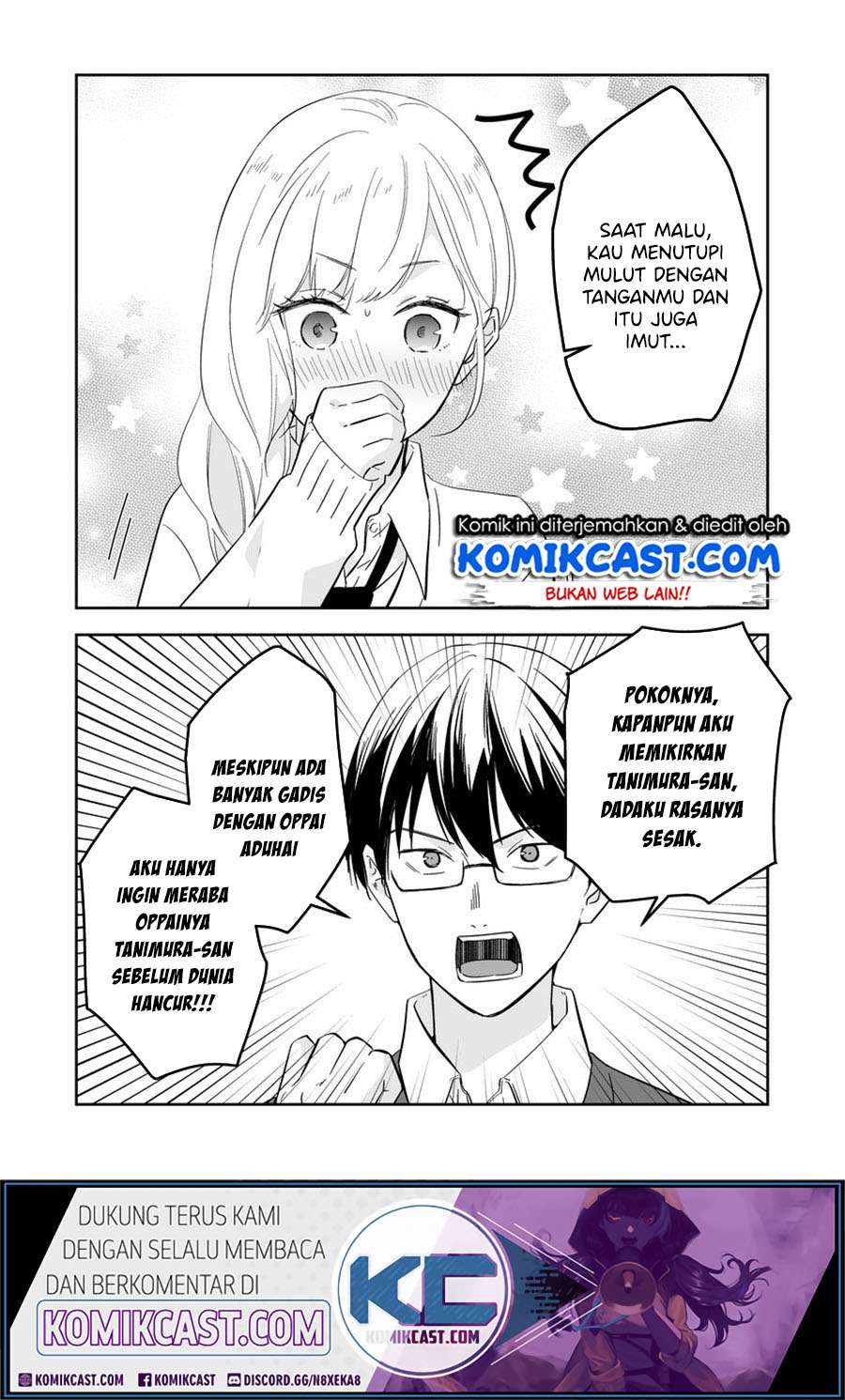 The World Will Be Destroyed Tomorrow, so I Want to Rub Your Boobs Chapter 1 Gambar 7