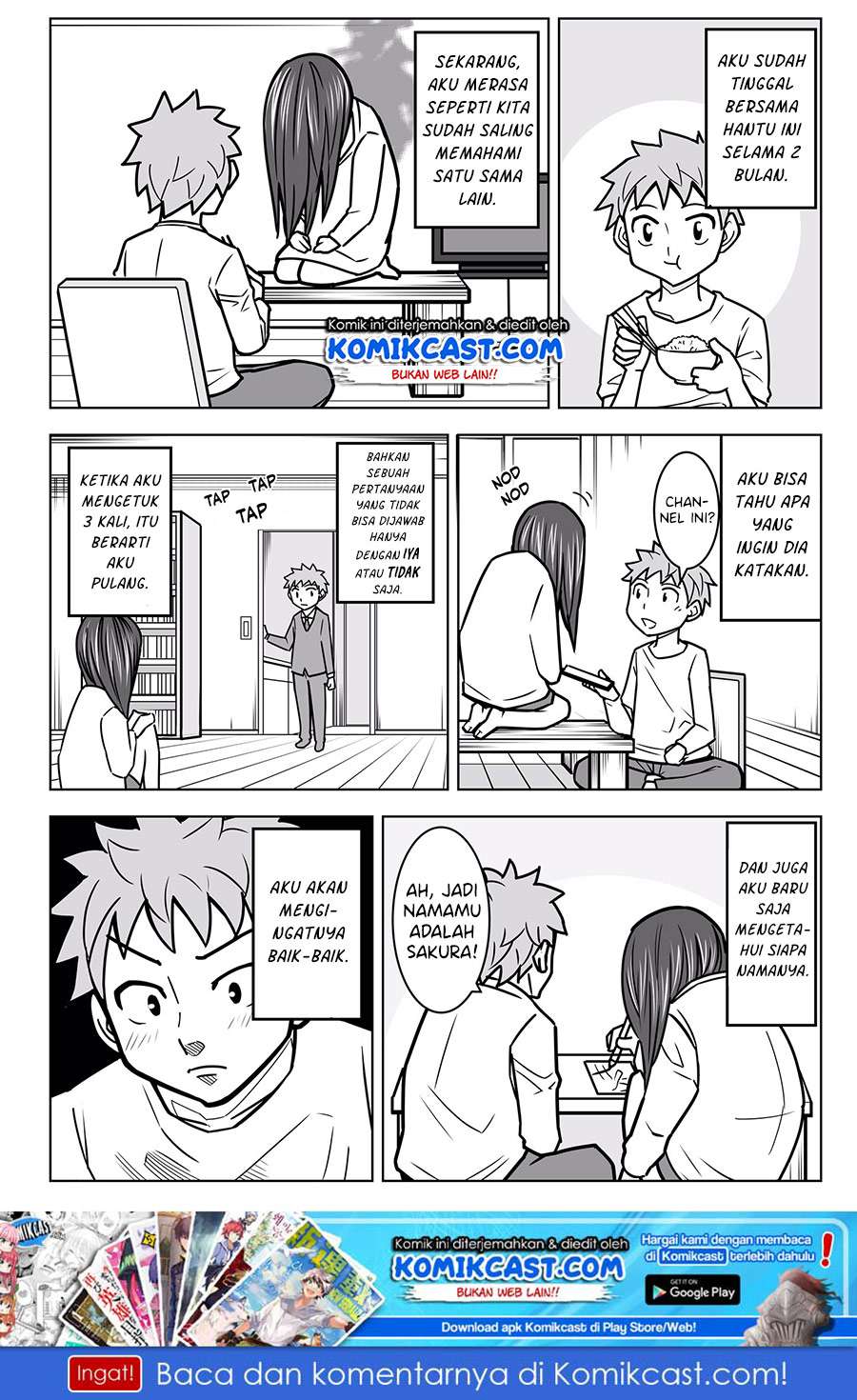 Baca Manga A Story about Living with a Ghost who will Attain Enlightenment in a Year Chapter 2 Gambar 2