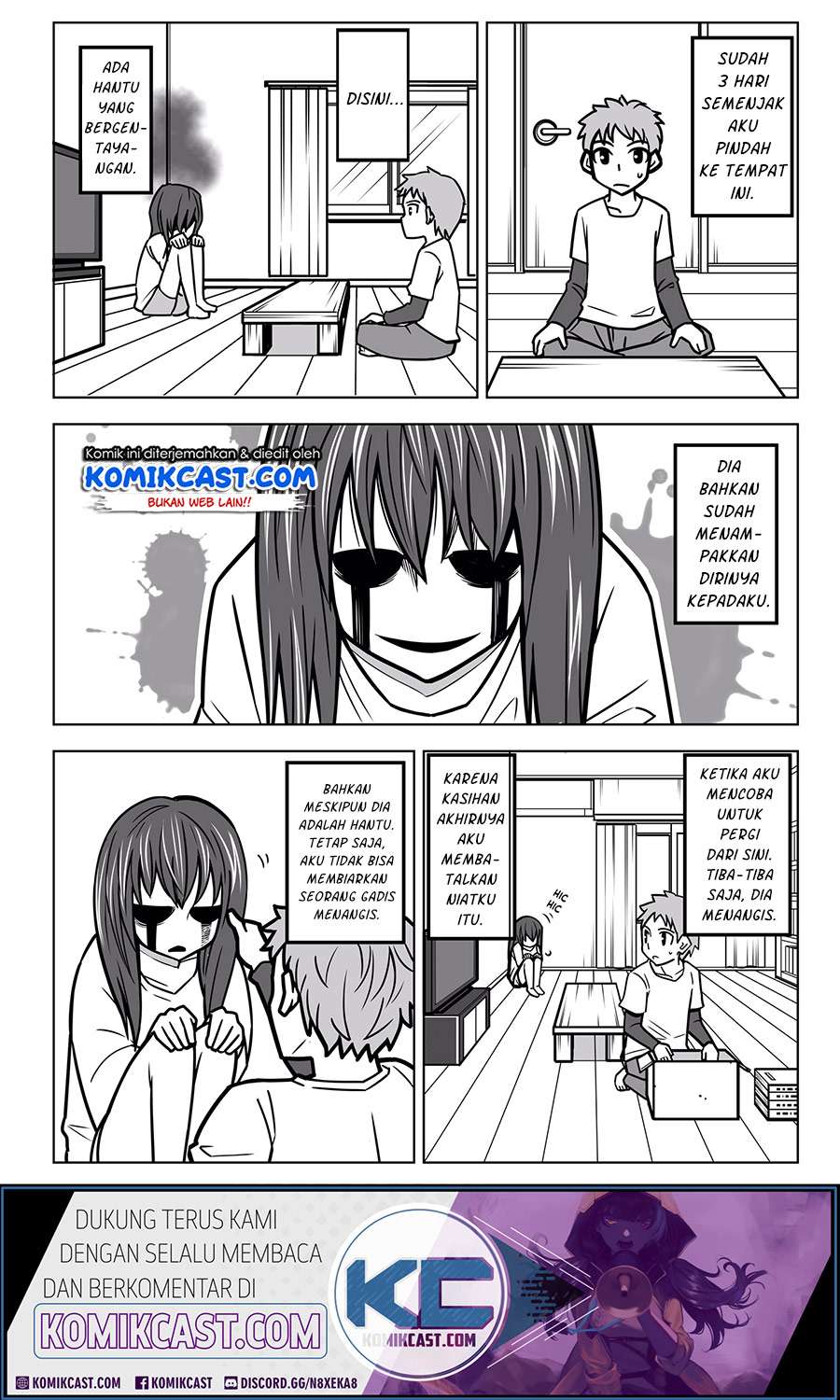 Baca Manga A Story about Living with a Ghost who will Attain Enlightenment in a Year Chapter 1 Gambar 2