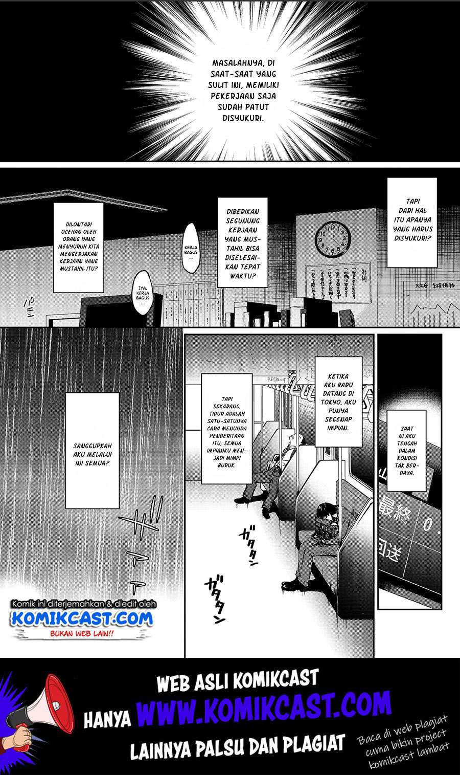Baca Manga It’s Fun Having a 300,000 yen a Month Job Welcoming Home an Onee-san Who Doesn’t Find Meaning in a Job That Pays Her 500,000 yen a Month Chapter 1 Gambar 2