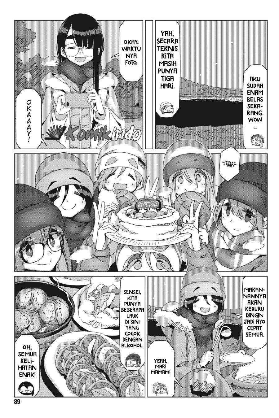 Yuru-Camp Chapter 50 Gambar 10