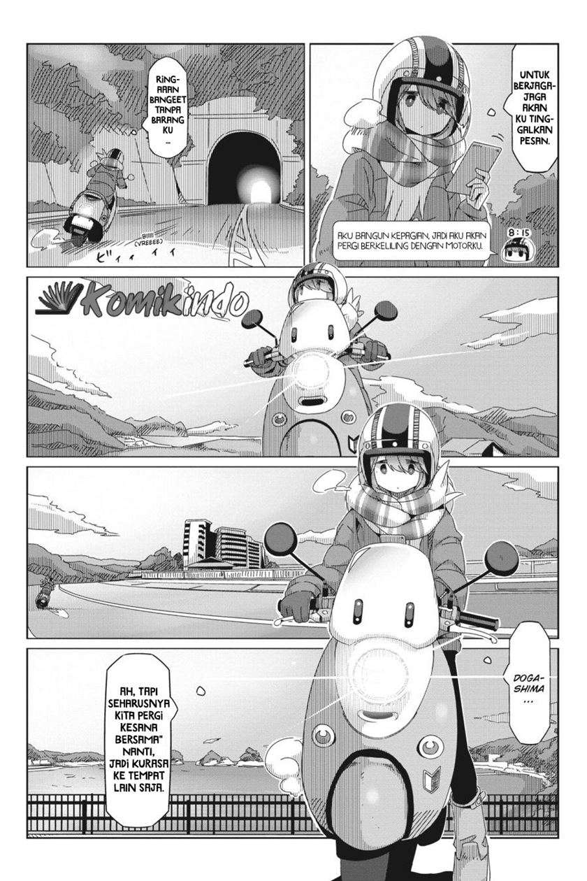 Yuru-Camp Chapter 48 Gambar 7