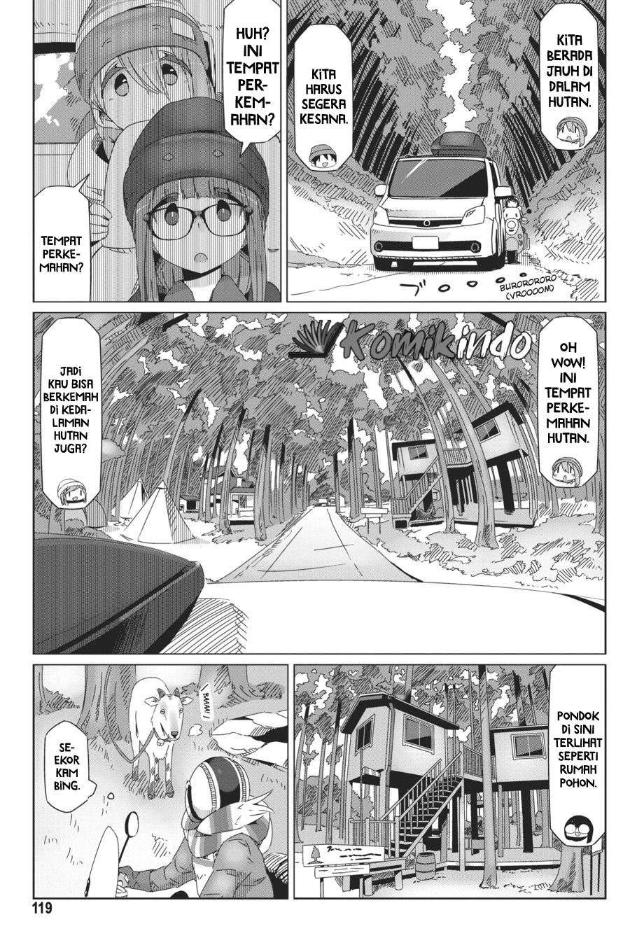 Yuru-Camp Chapter 45 Gambar 14