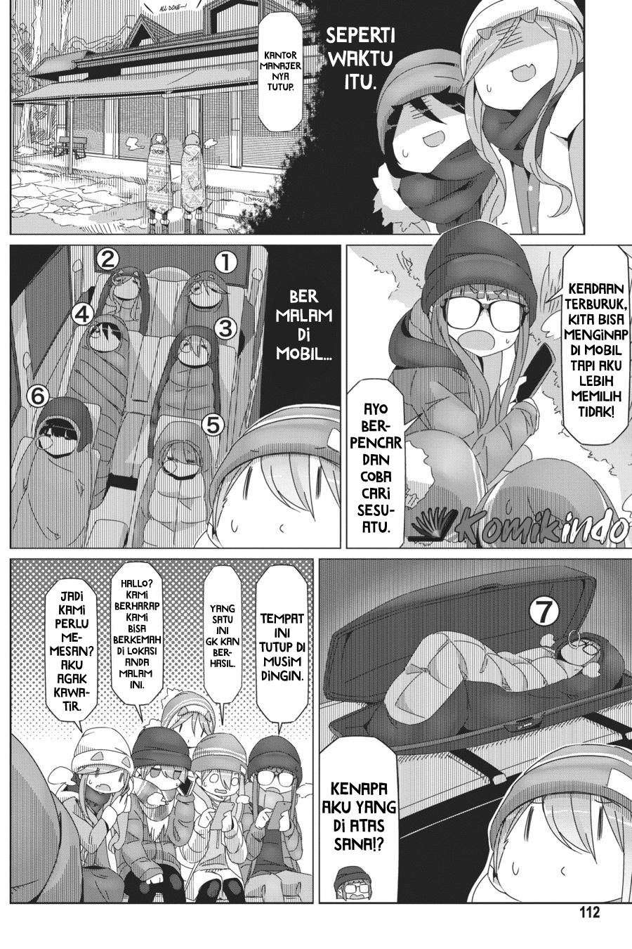 Yuru-Camp Chapter 45 Gambar 7