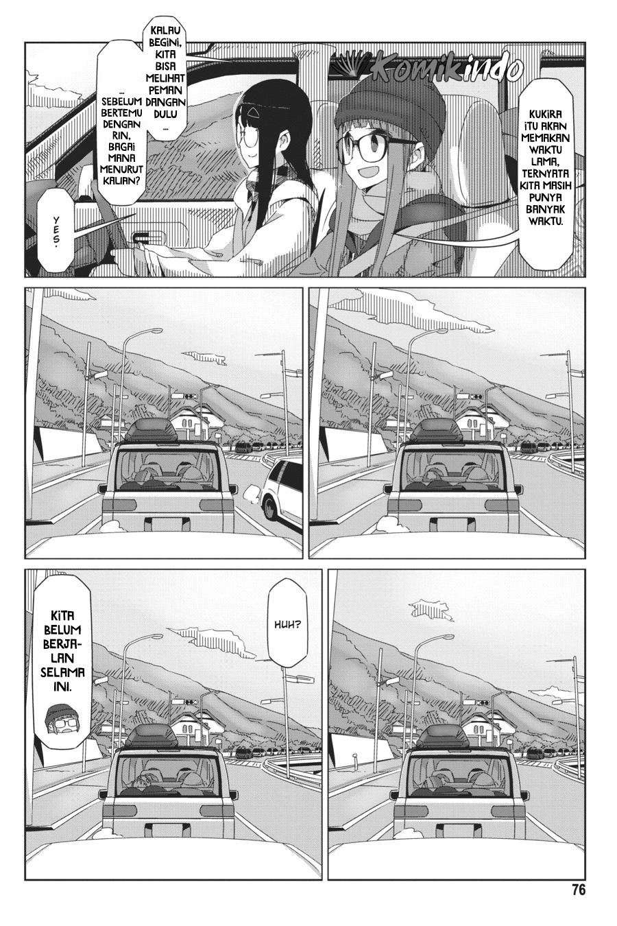 Yuru-Camp Chapter 43 Gambar 23