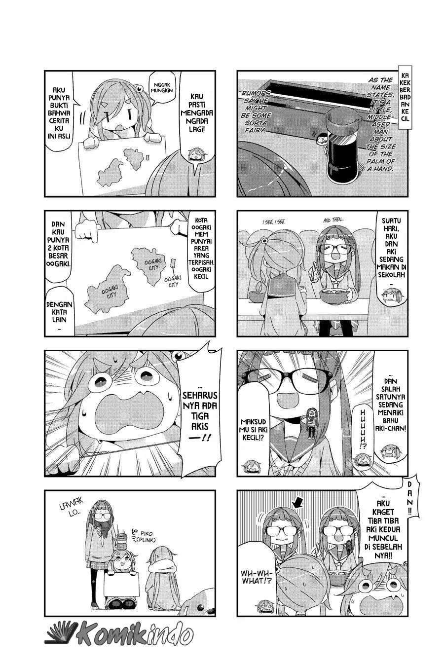 Yuru-Camp Chapter 40.5 Gambar 22