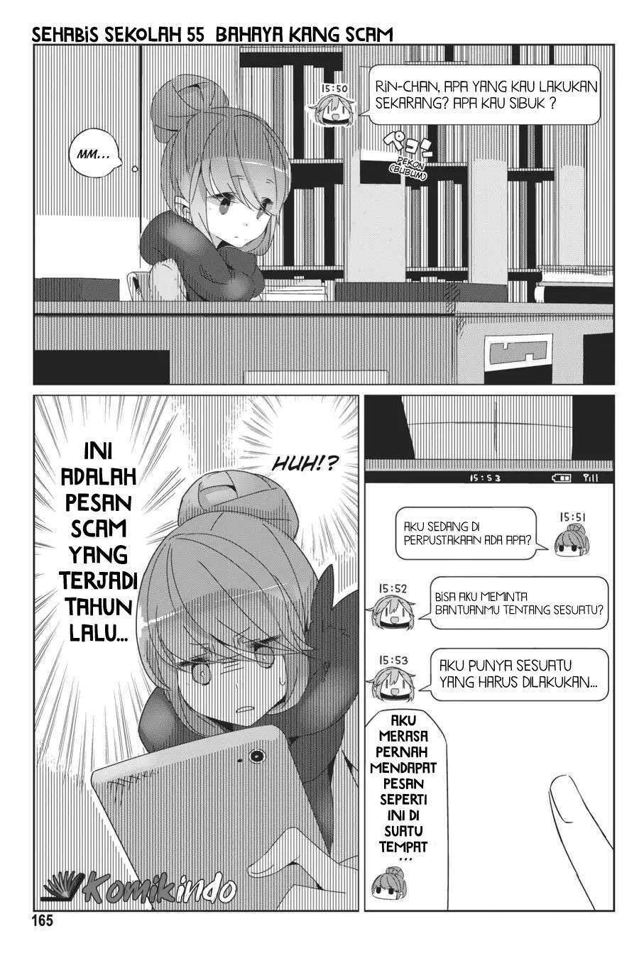 Yuru-Camp Chapter 40.5 Gambar 8