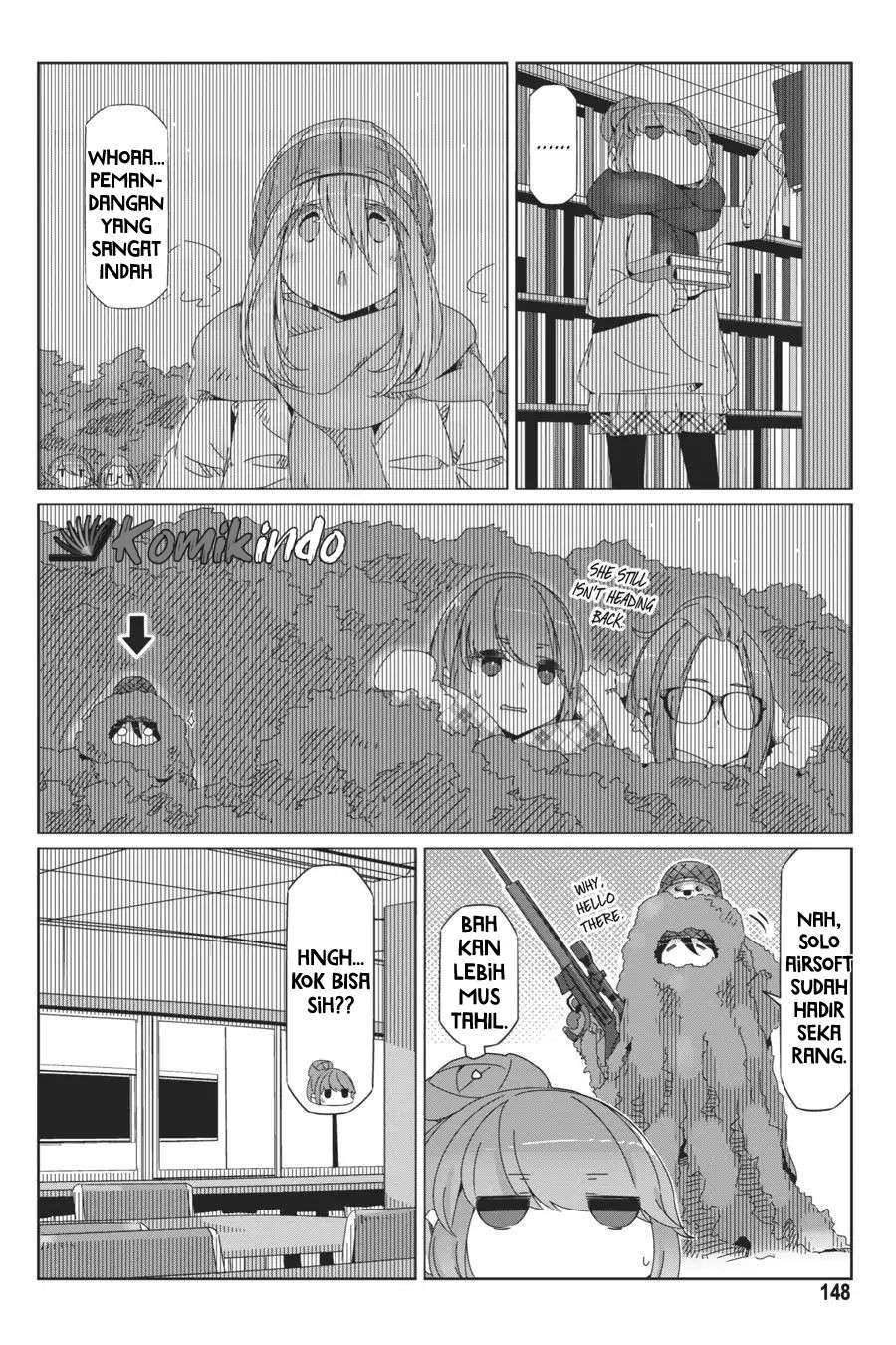 Yuru-Camp Chapter 40 Gambar 17