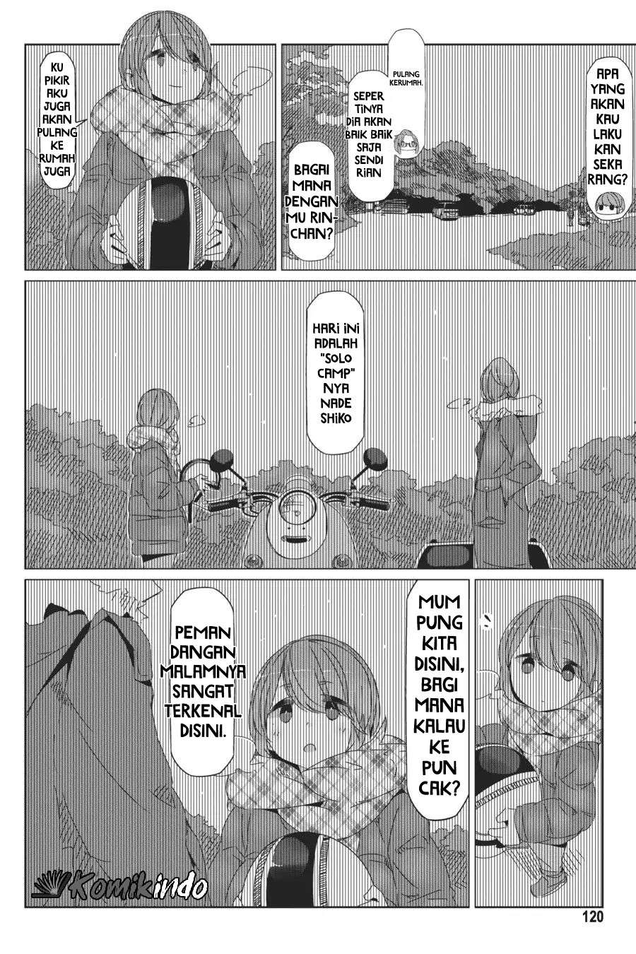 Yuru-Camp Chapter 39 Gambar 15