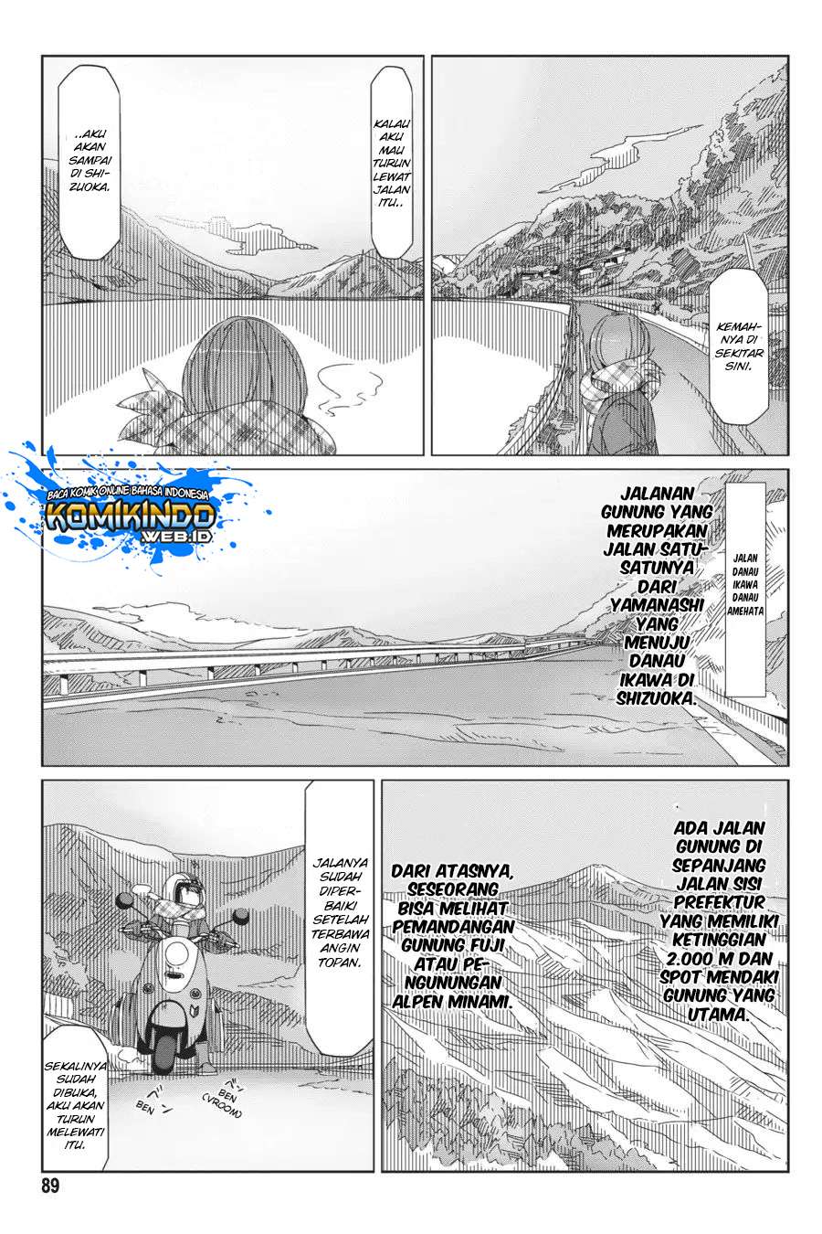 Yuru-Camp Chapter 38 Gambar 10