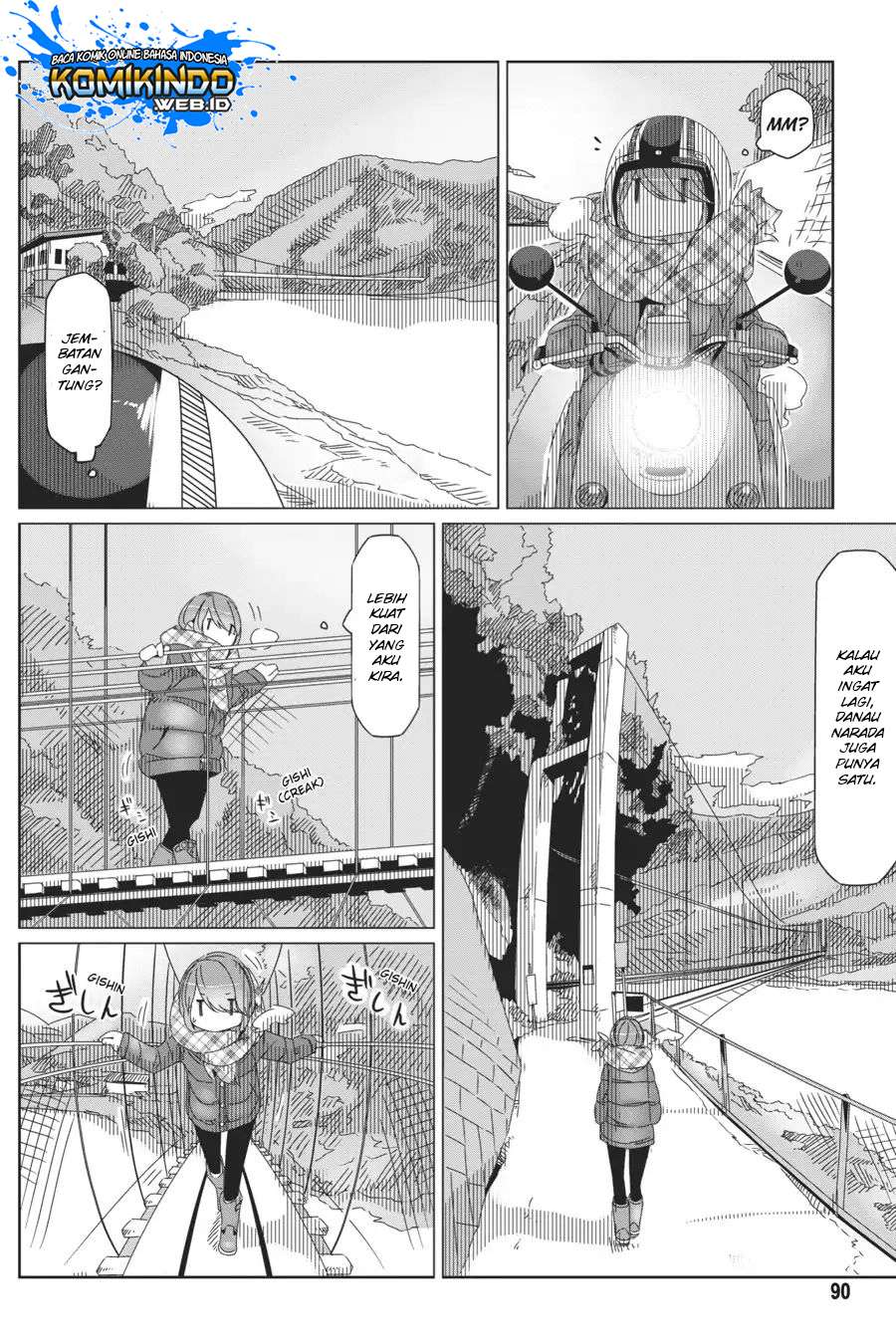 Yuru-Camp Chapter 38 Gambar 11