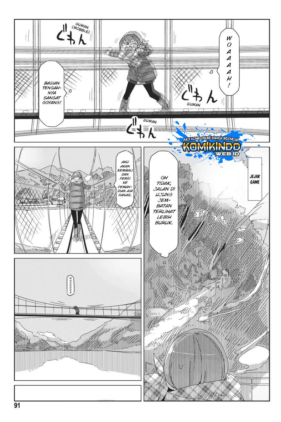 Yuru-Camp Chapter 38 Gambar 12
