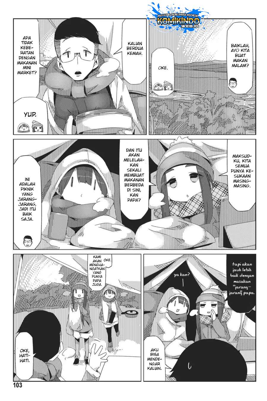 Yuru-Camp Chapter 38 Gambar 25