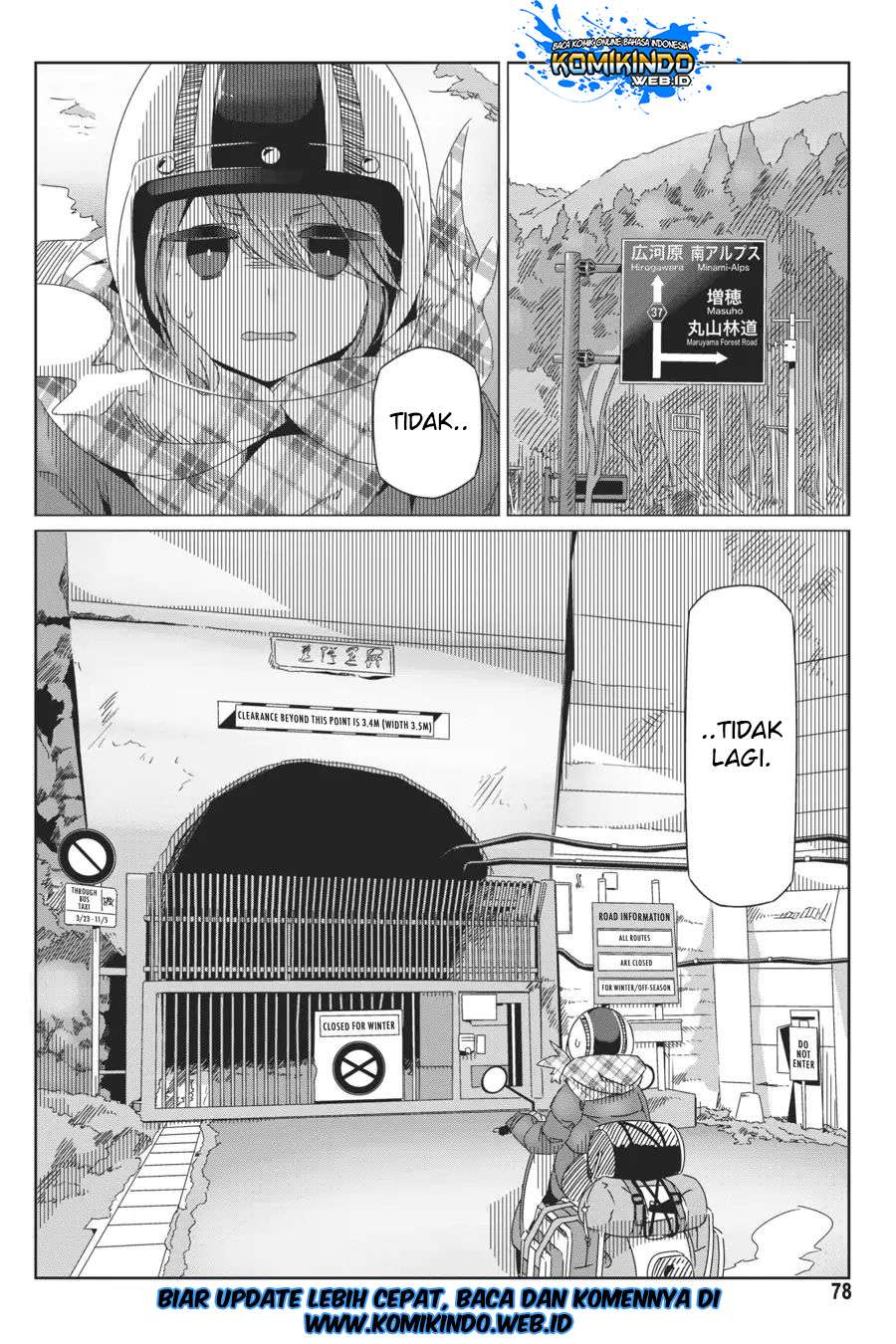 Yuru-Camp Chapter 37 Gambar 25