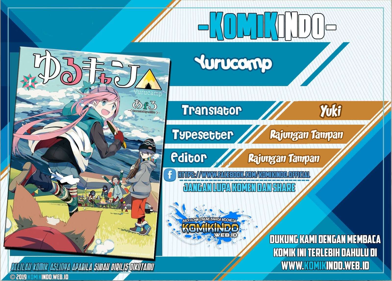 Baca Komik Yuru-Camp Chapter 33 Gambar 1