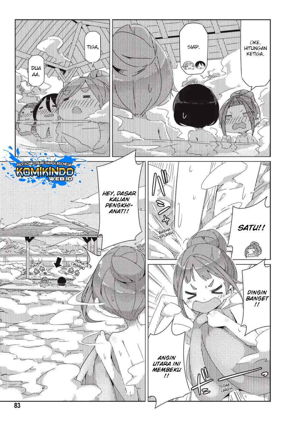 Yuru-Camp Chapter 32 Gambar 4