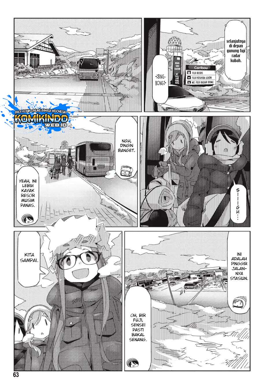 Yuru-Camp Chapter 31 Gambar 10