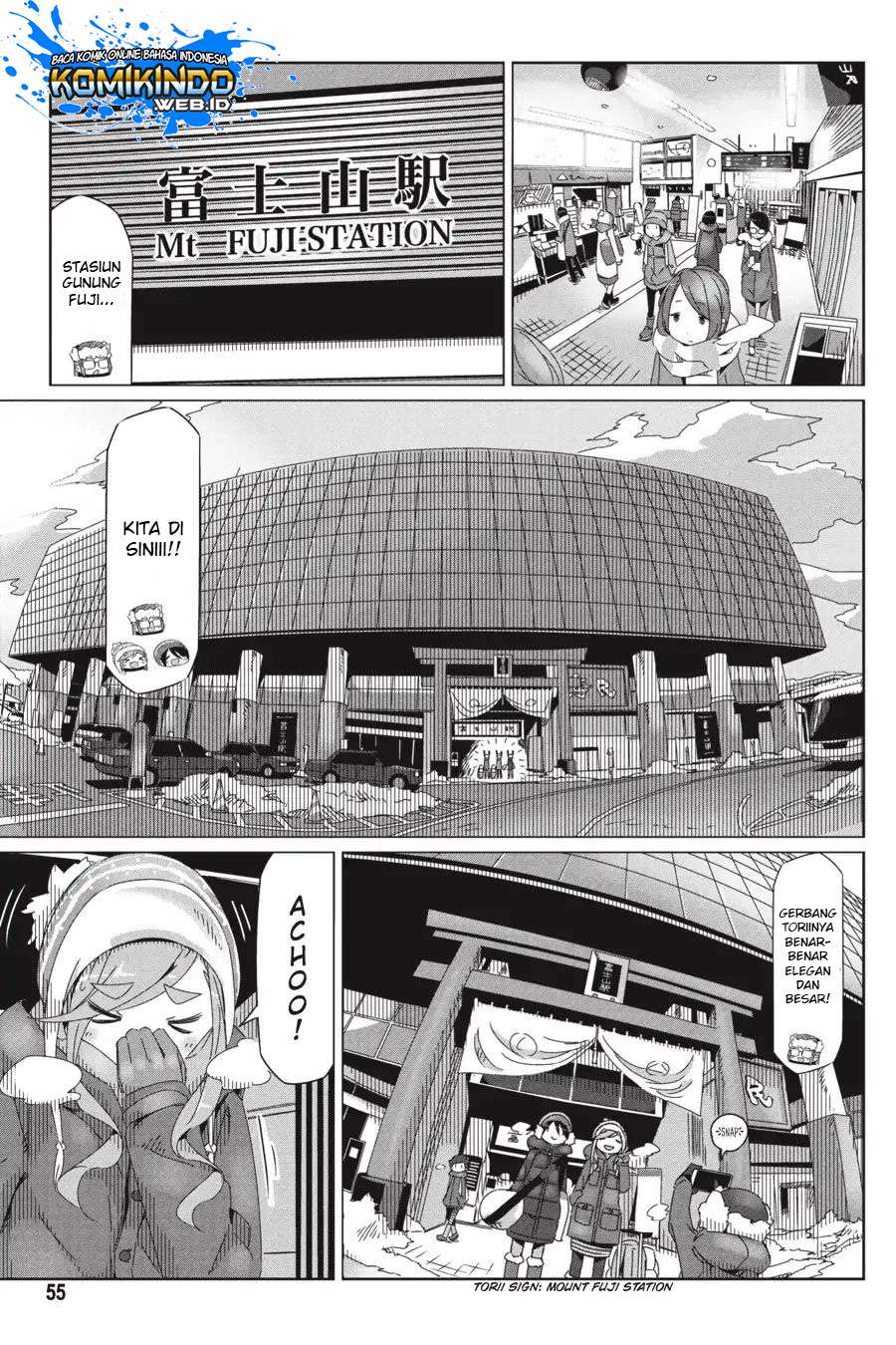 Baca Manga Yuru-Camp Chapter 31 Gambar 2