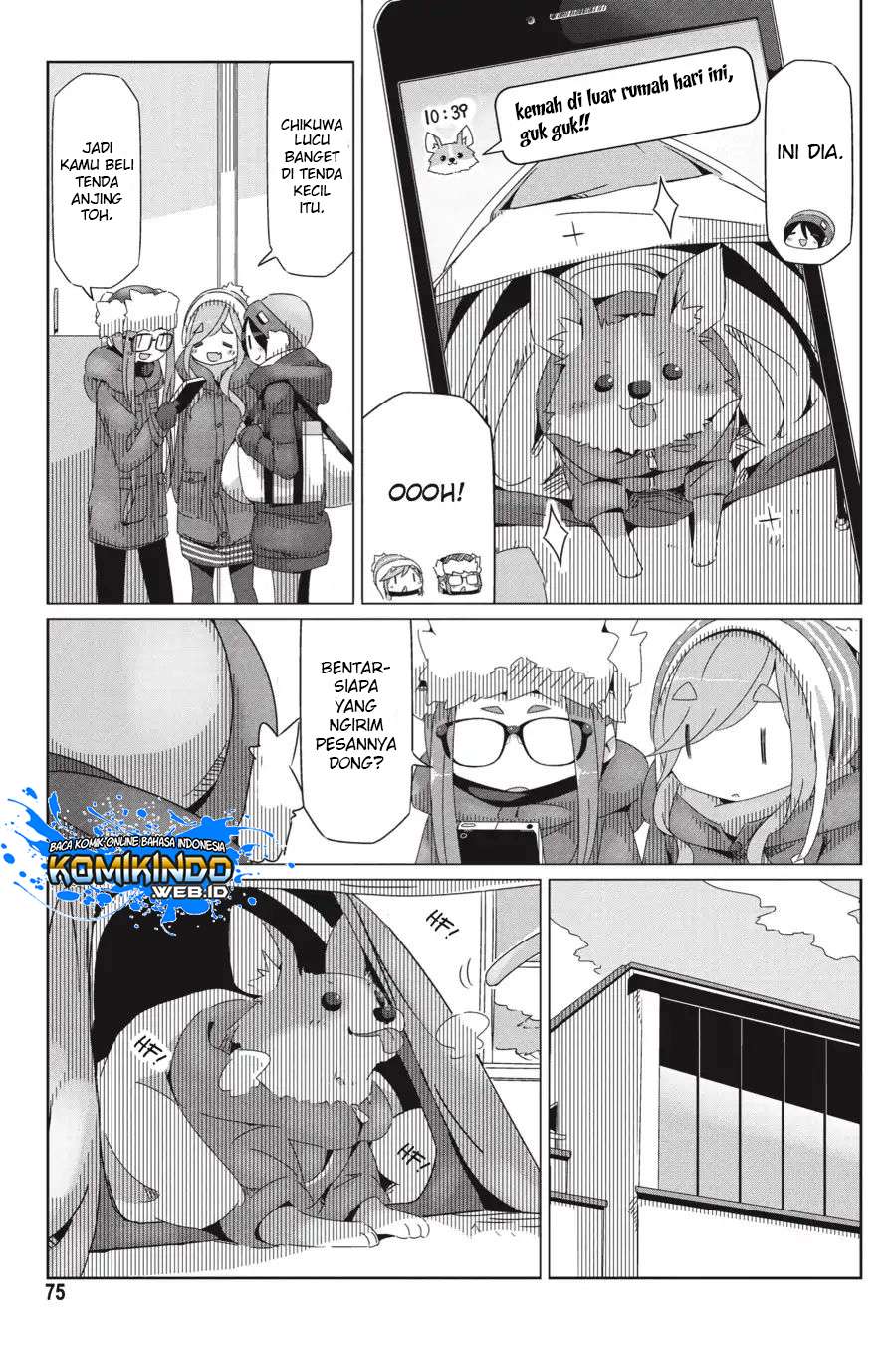 Yuru-Camp Chapter 31 Gambar 23