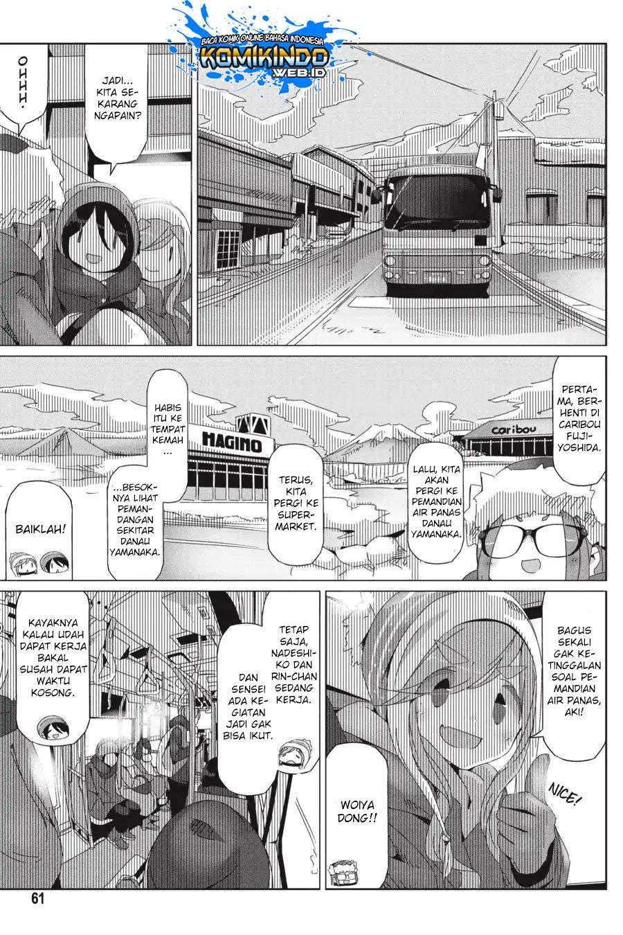 Yuru-Camp Chapter 31 Gambar 8