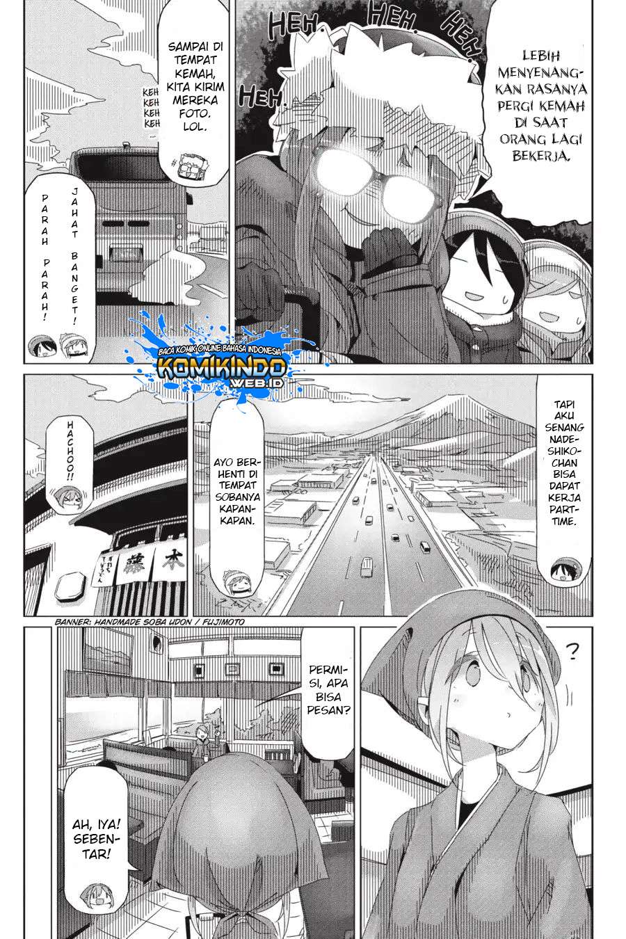 Yuru-Camp Chapter 31 Gambar 9