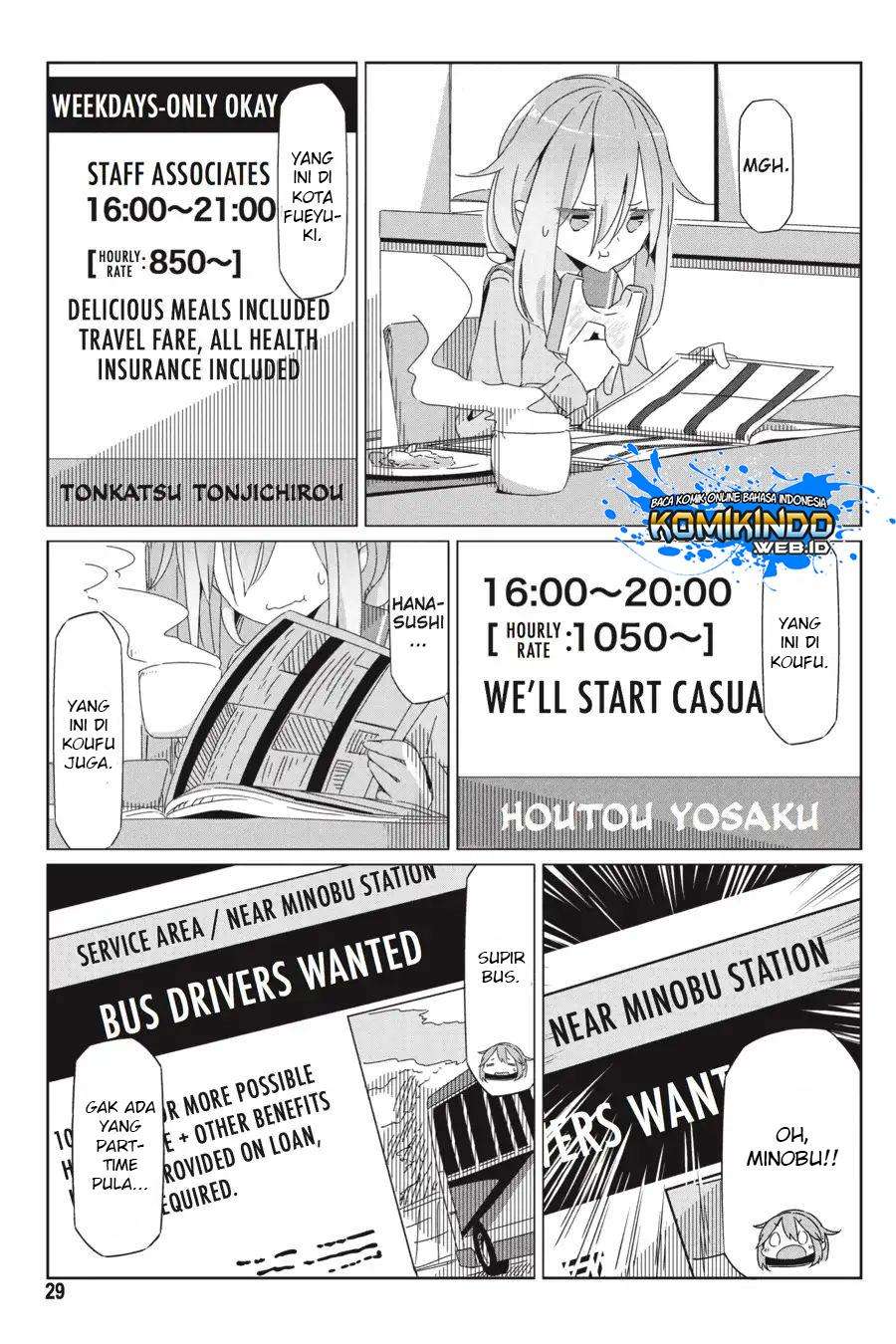Baca Manga Yuru-Camp Chapter 30 Gambar 2