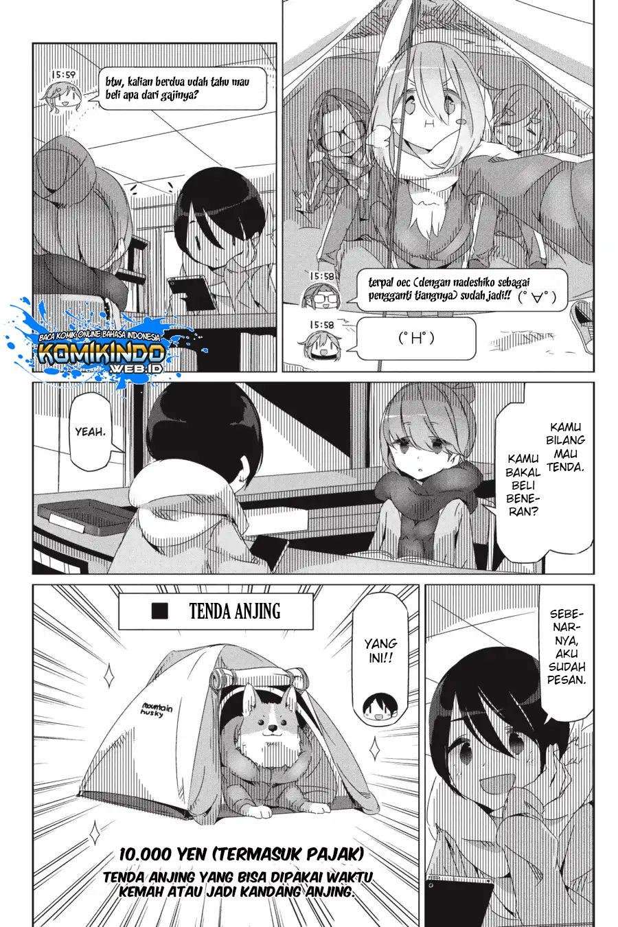 Yuru-Camp Chapter 29 Gambar 20