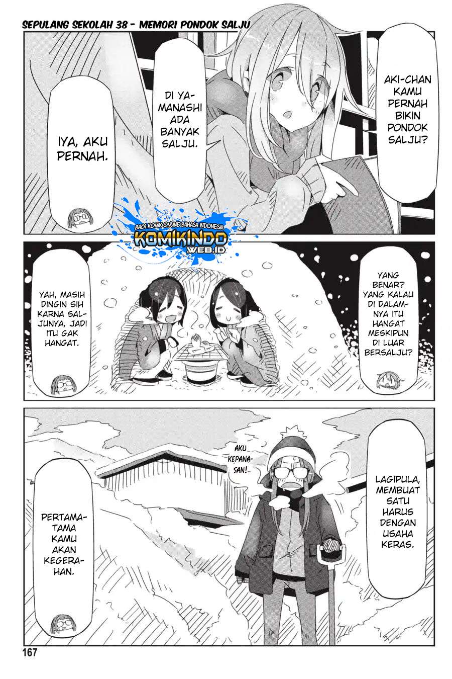 Yuru-Camp Chapter 28.5 Gambar 24