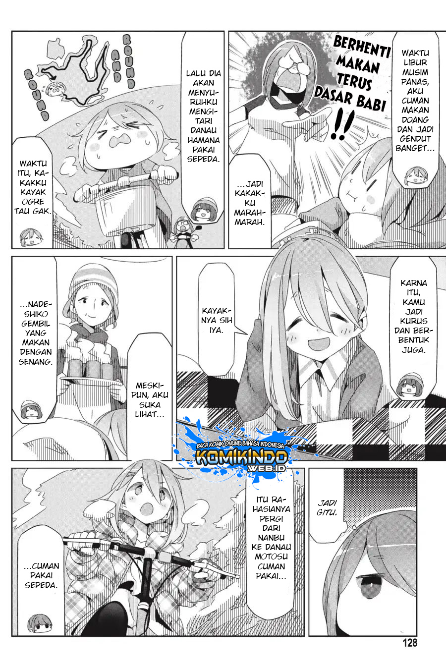 Yuru-Camp Chapter 28 Gambar 15