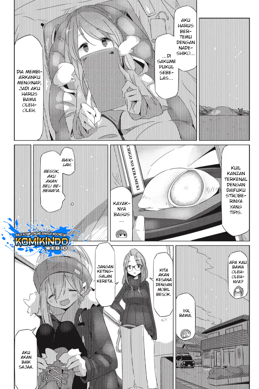 Yuru-Camp Chapter 27 Gambar 11