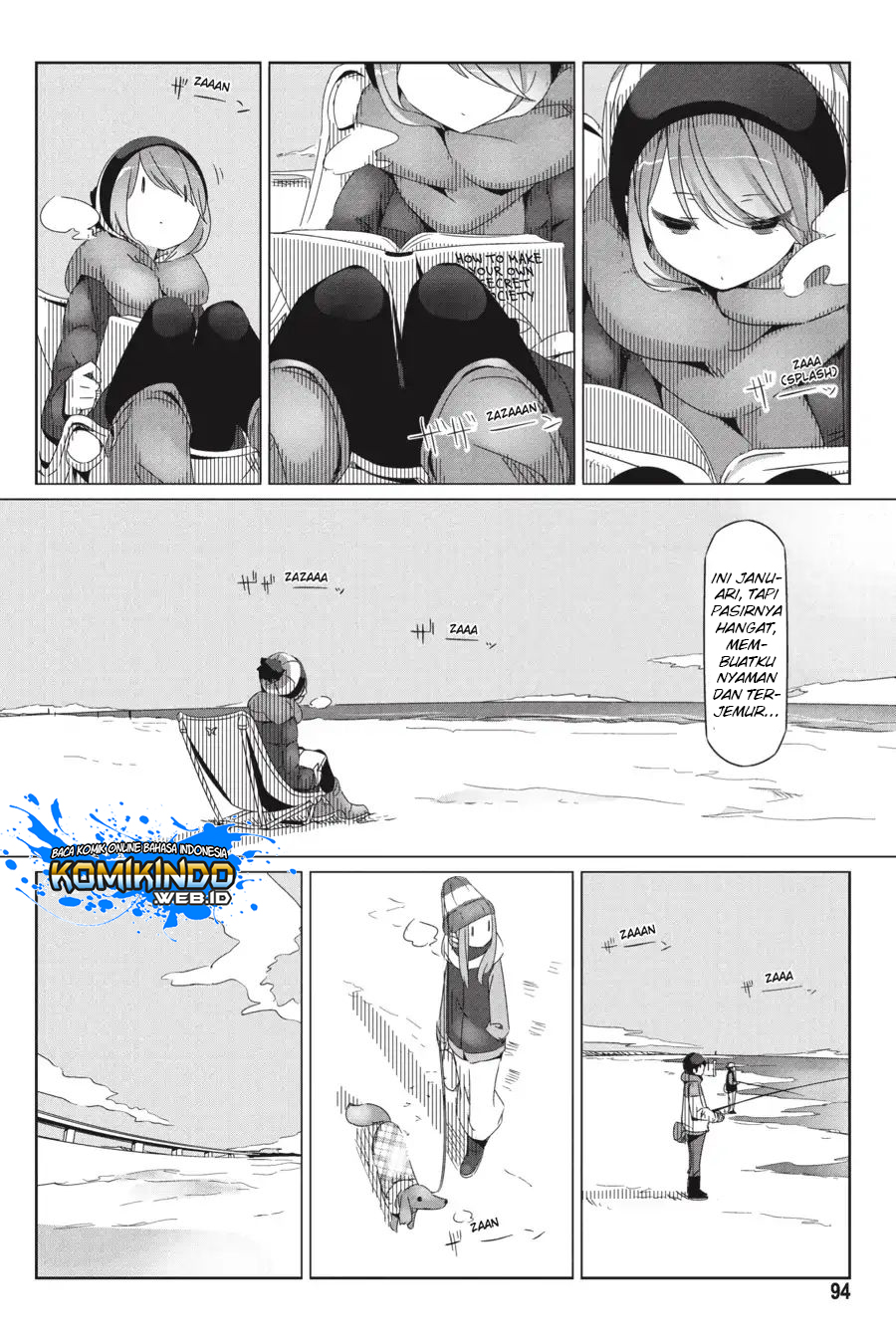 Yuru-Camp Chapter 27 Gambar 6