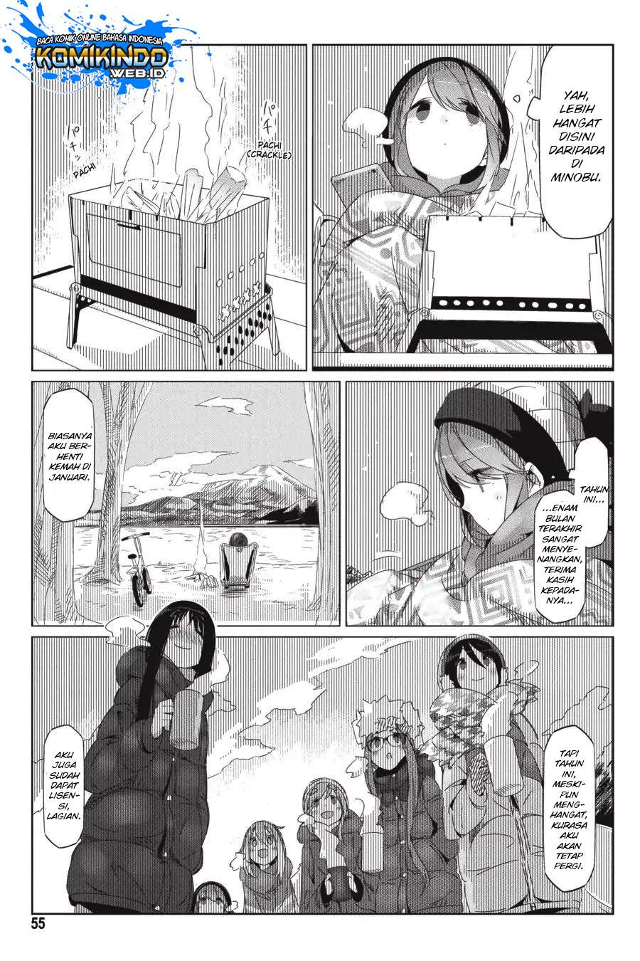 Yuru-Camp Chapter 25 Gambar 23