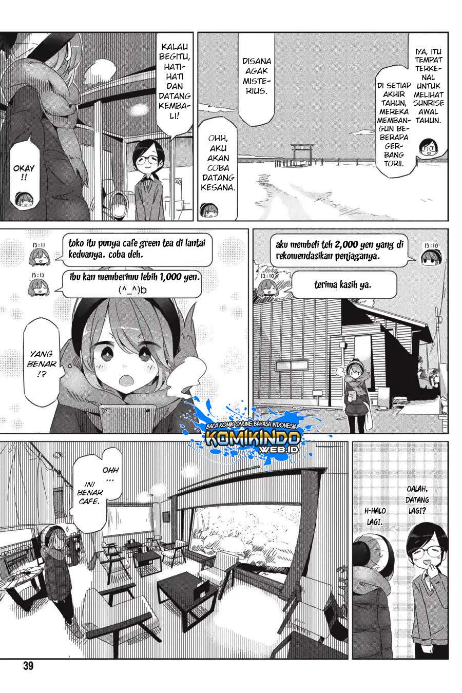 Yuru-Camp Chapter 25 Gambar 7