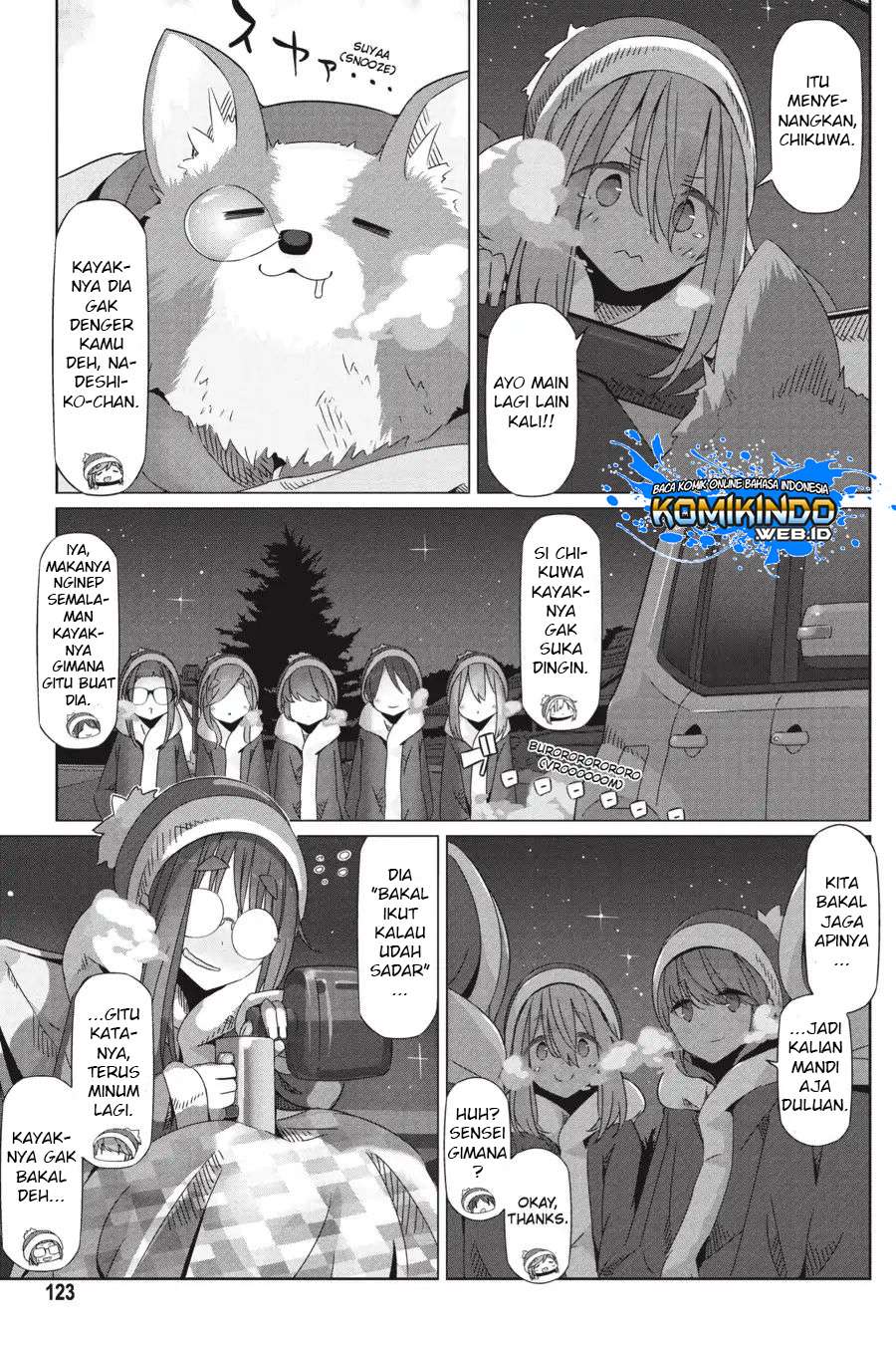 Baca Manga Yuru-Camp Chapter 23 Gambar 2