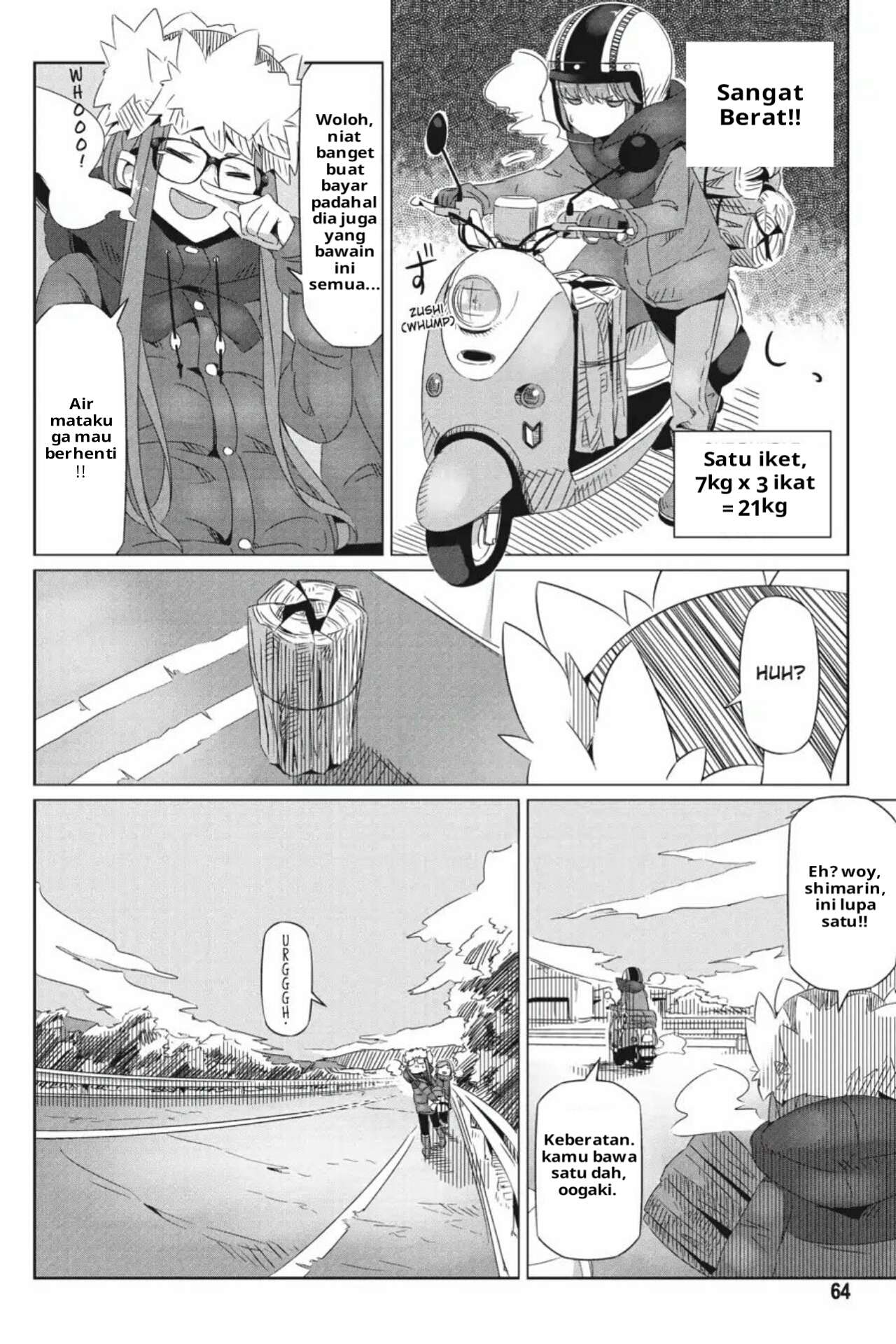 Baca Manga Yuru-Camp Chapter 21 Gambar 2