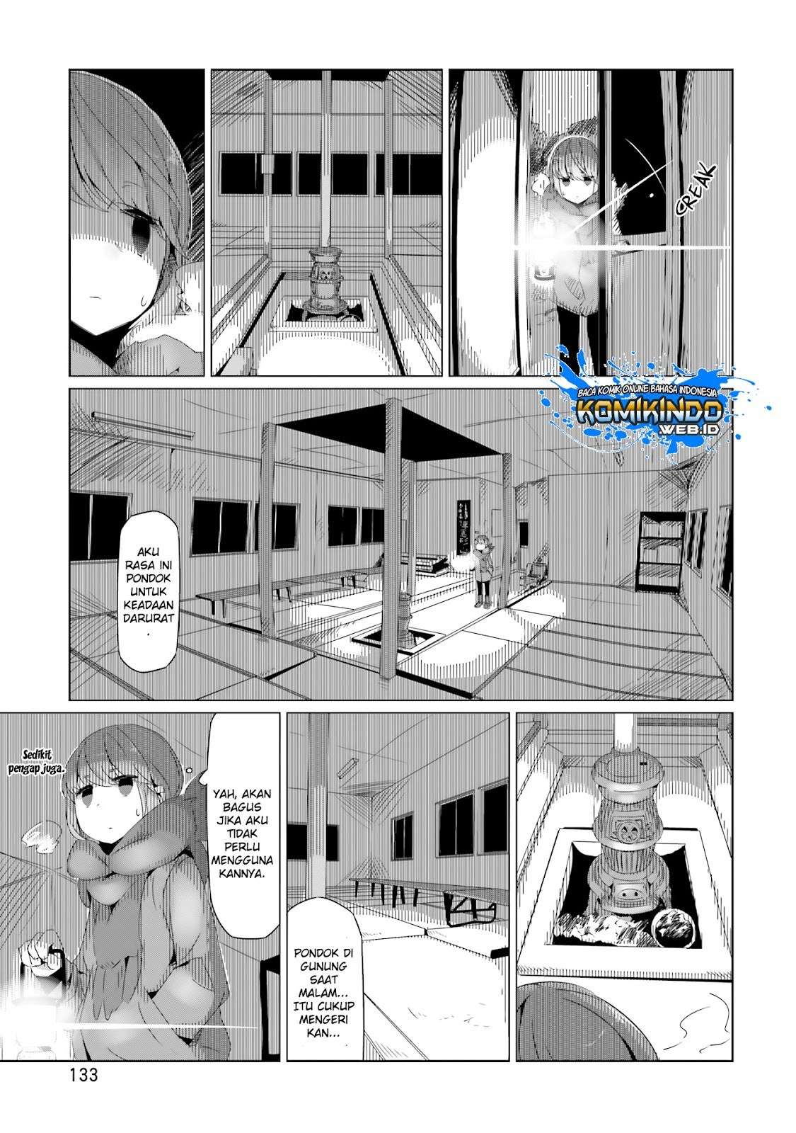 Yuru-Camp Chapter 18 Gambar 13