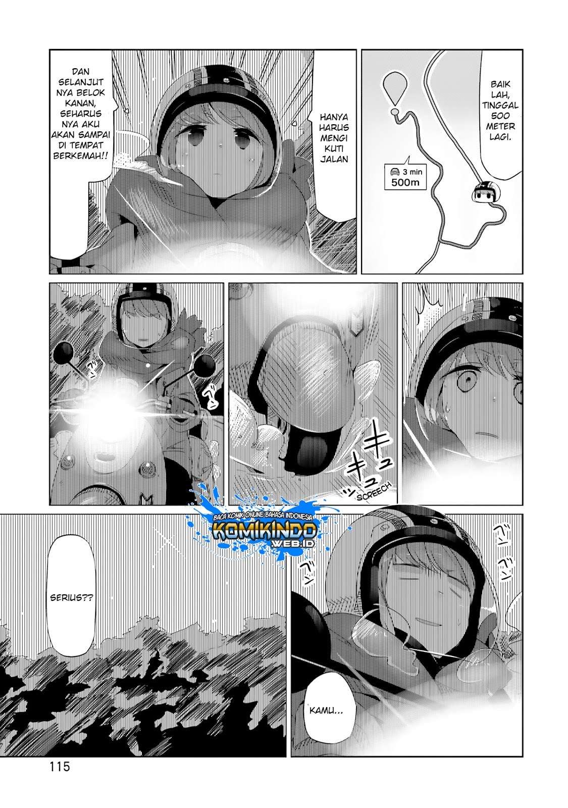 Yuru-Camp Chapter 17 Gambar 25