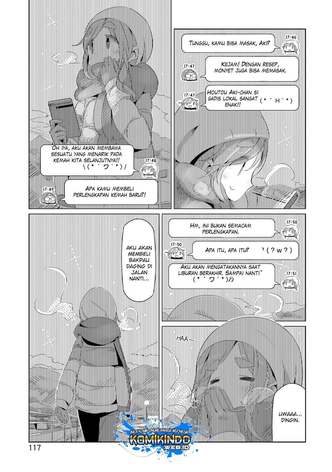 Yuru-Camp Chapter 17 Gambar 27