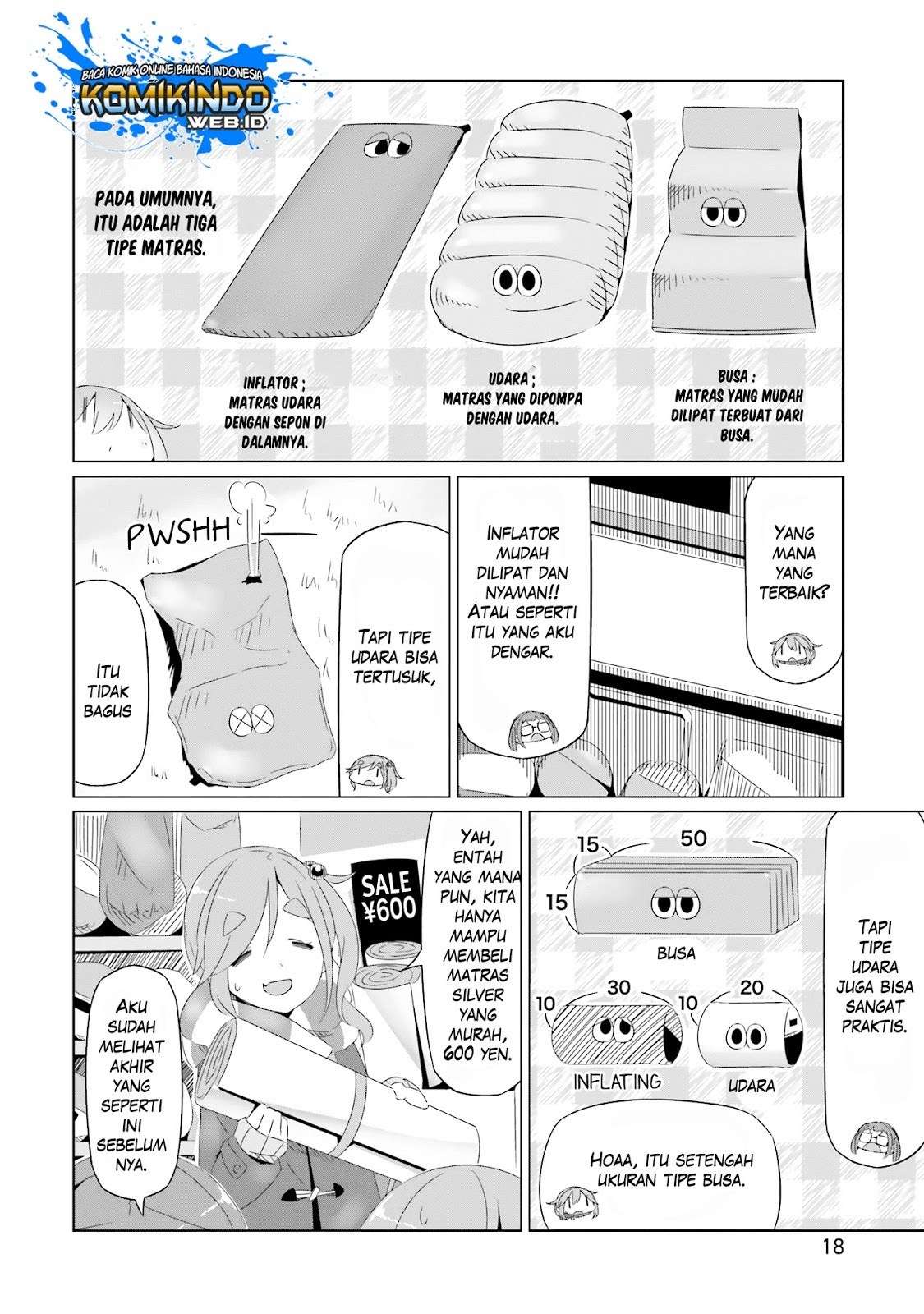 Yuru-Camp Chapter 14 Gambar 20