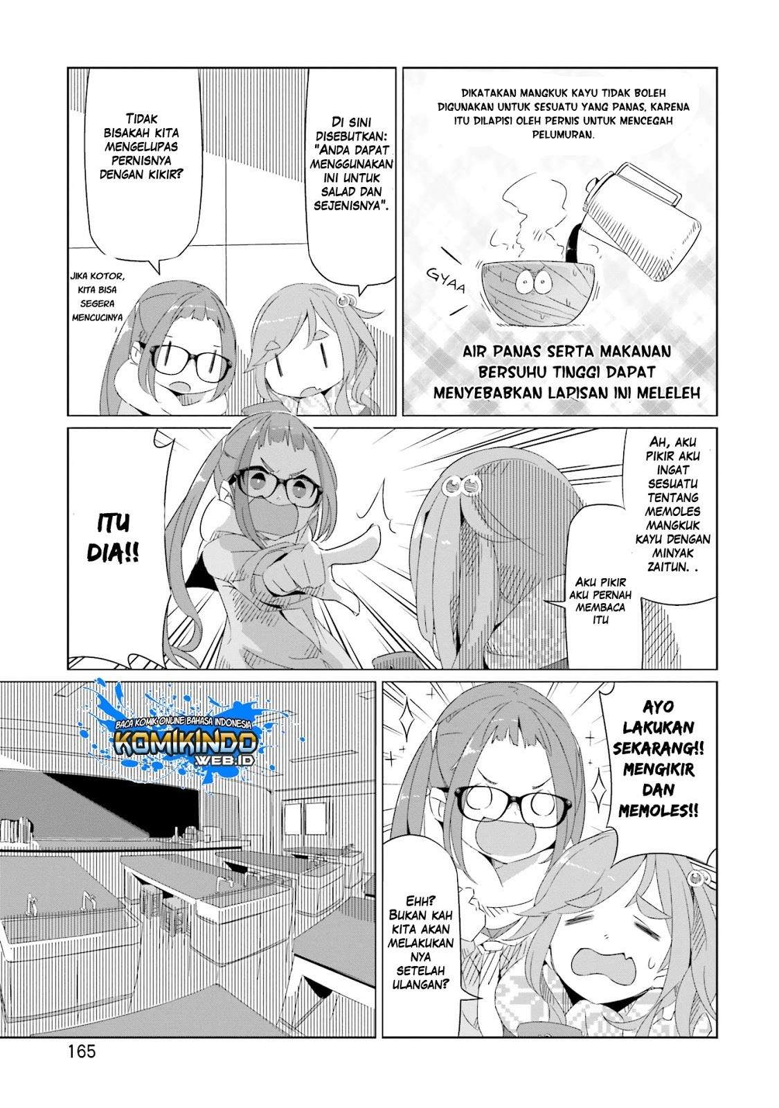 Yuru-Camp Chapter 13 Gambar 15