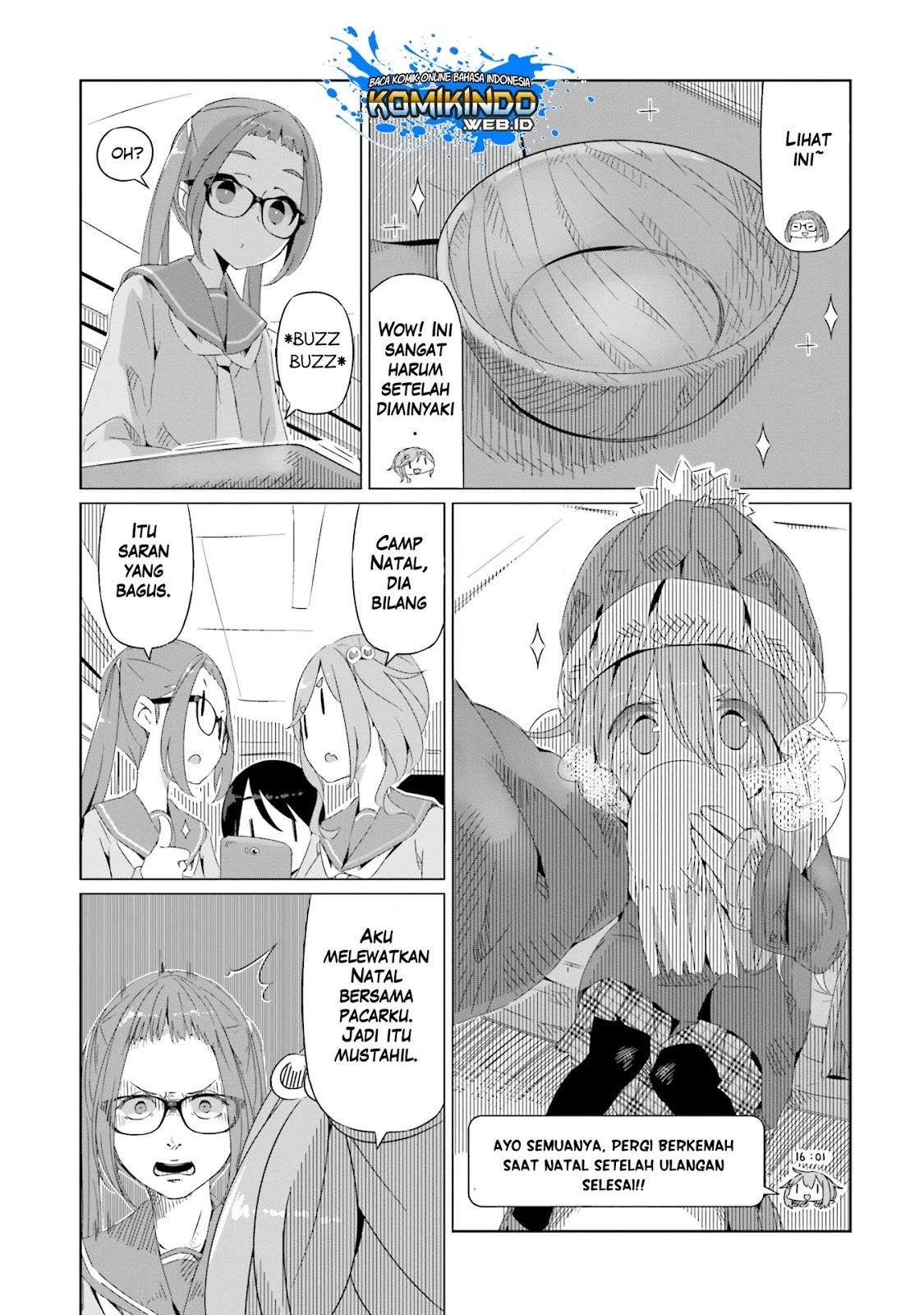 Yuru-Camp Chapter 13 Gambar 21