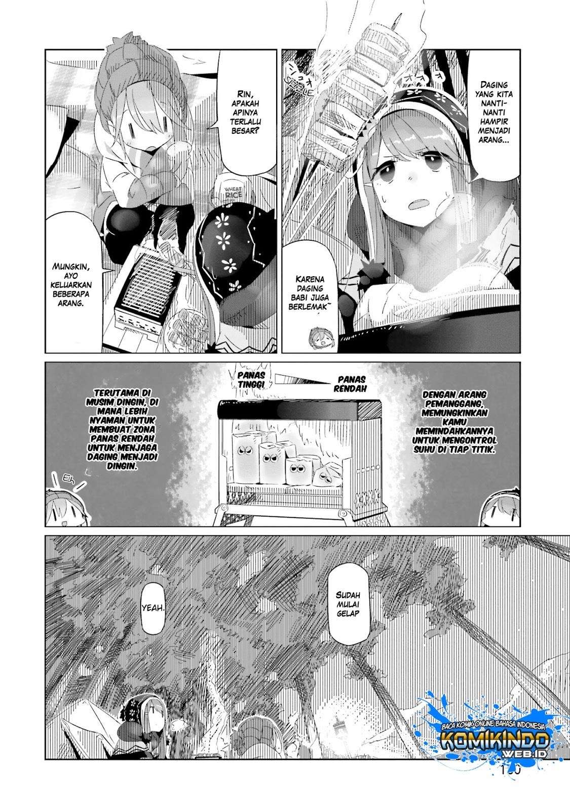 Yuru-Camp Chapter 12 Gambar 6