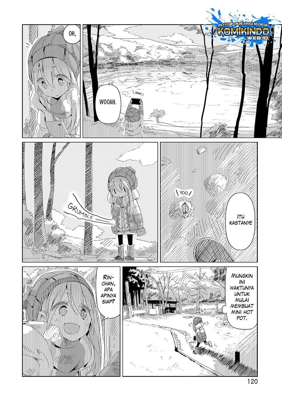 Yuru-Camp Chapter 11 Gambar 18