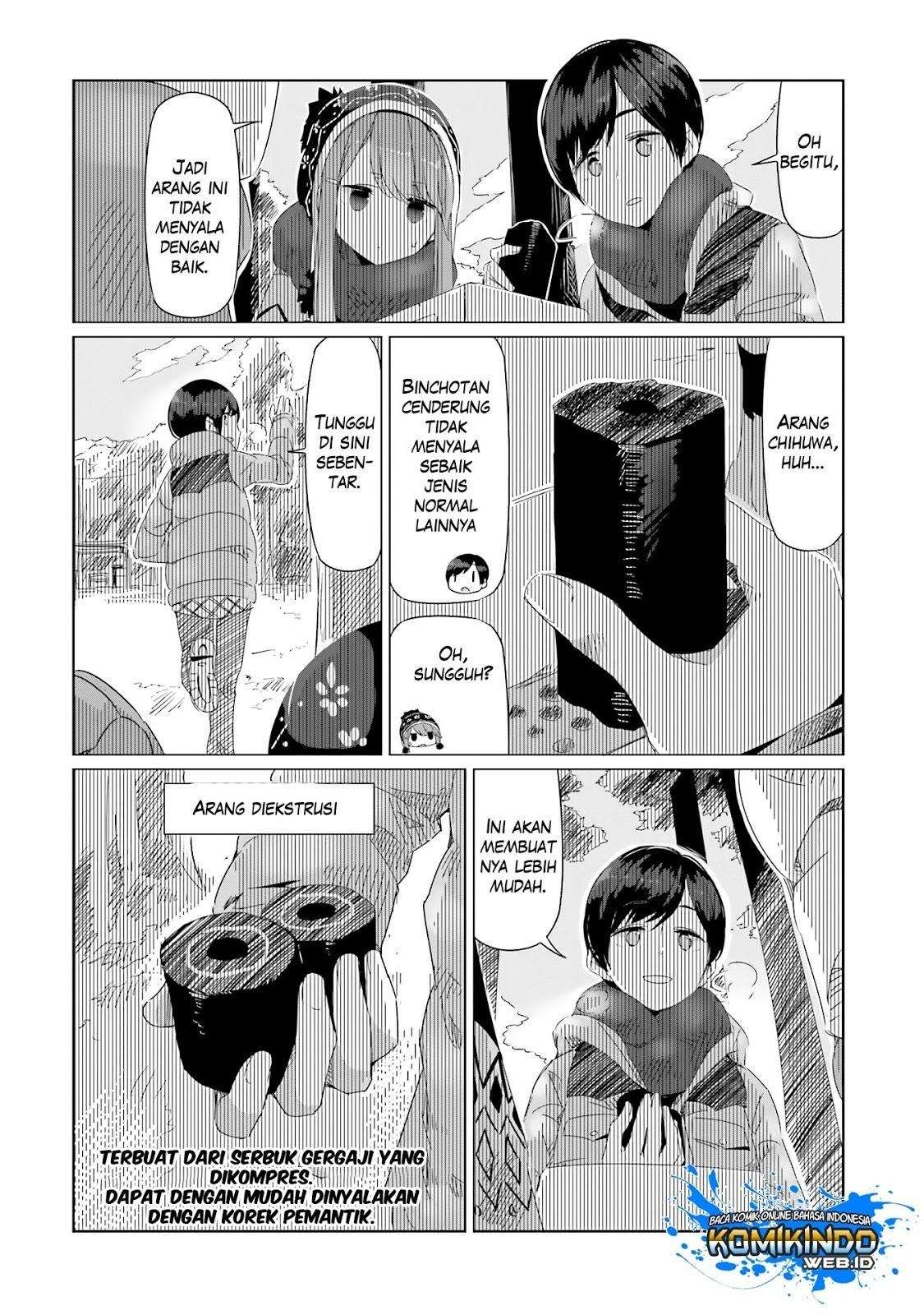 Yuru-Camp Chapter 11 Gambar 20